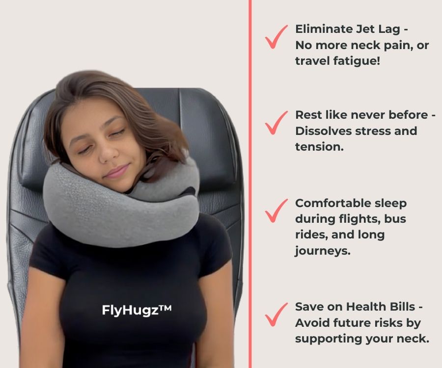 FlyHugz® Neck Pillow
